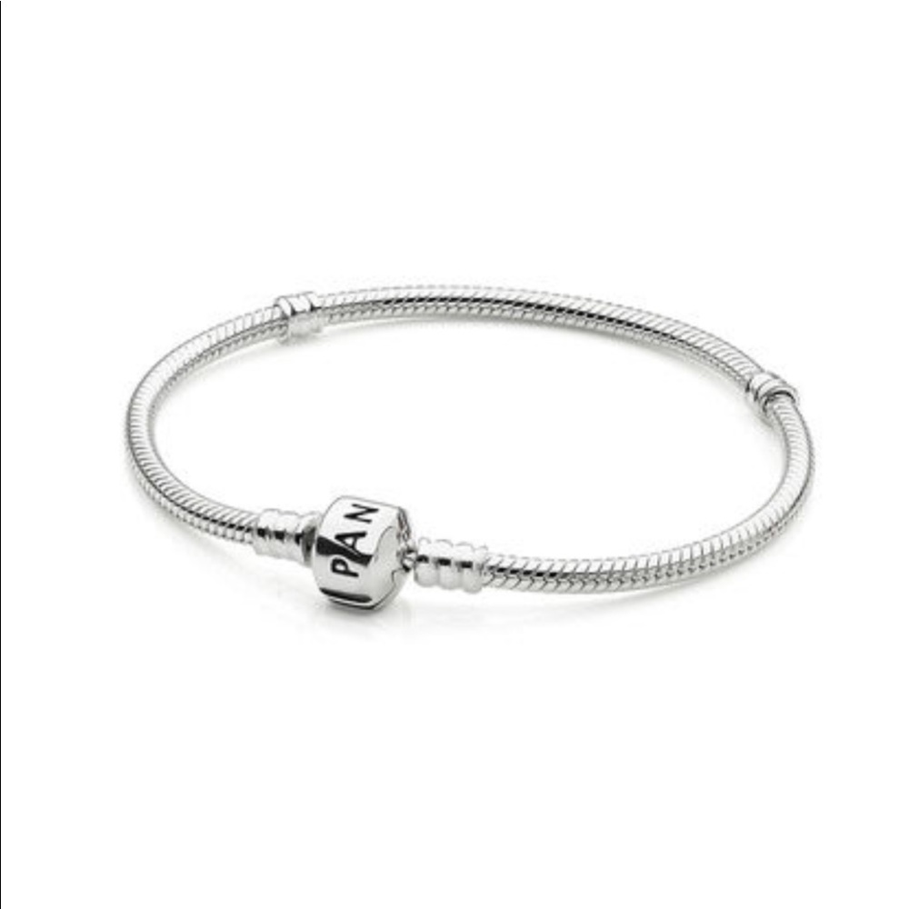 New Pandora Iconic Silver Charm Bracelet